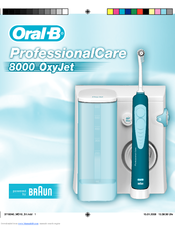 Braun Oral-B 8000 OxyJet User Manual