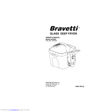 Bravetti GLASS DEEP FRYER K4305H Owner's Manual