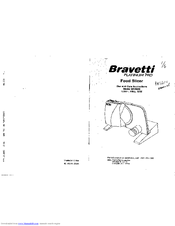 Bravetti BKS600 Use And Care Instructions Manual