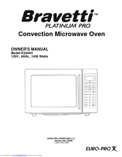 Bravetti CONVECTION MICROWAVE OVEN K5345H Owner's Manual
