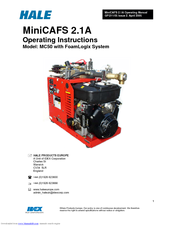 HALE MiniCAFS 2.1A Operation Manual