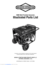 Briggs & Stratton 30380 Illustrated Parts List