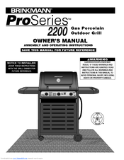 Brinkmann ProSeries 2200 Owner's Manual