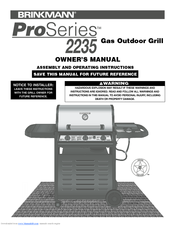 Brinkmann ProSeries 2235 Owner's Manual
