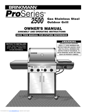 Brinkmann ProSeries 2500 Owner's Manual