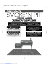 Brinkmann Smoke'n Pit 810-3040-W Owner's Manual