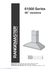 Broan Rangemaster 61000 Series Manual