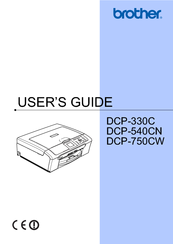 Brother DCP-750CW User Manual