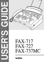 Brother FAX-737MC User Manual