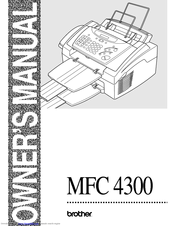 Brother MFC 4300 Owner's Manual