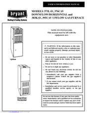 Bryant 373LAV User's Information Manual