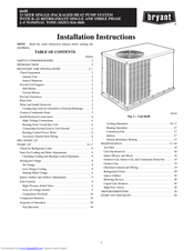 Bryant 664B Installation Instructions Manual