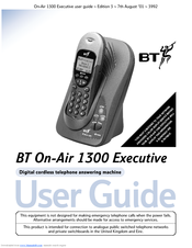 BT 1300 Executive User Manual
