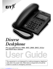 BT Diverse 2010 User Manual