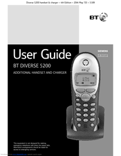 Bt Diverse 5200 User Manual