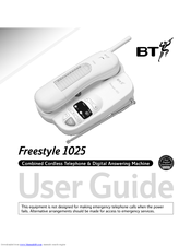 BT Freestyle 1025 User Manual