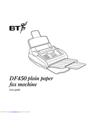 Bt DF450 User Manual