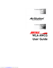 Buffalo AirStation WLA-AWCG User Manual