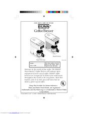 Bunn B10Series Use And Care Manual