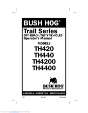 Bush Hog Trail TH4200 Operator's Manual
