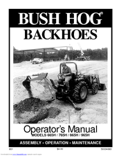 Bush Hog TOUGH 665H Operator's Manual