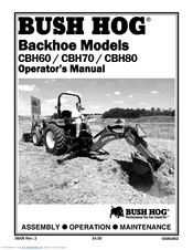 Bush Hog CBH80 Operator's Manual
