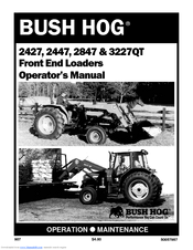 Bush Hog 3227 QT Operator's Manual