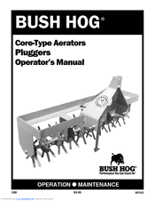 Bush Hog PG-480 Operator's Manual