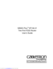 Cabletron Systems MMAC-Plus 9F106-01 User Manual