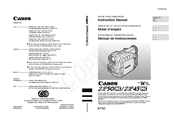 Canon 45 MC - ZR45MC MiniDV Digital Camcorder Instruction Manual