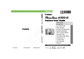 Canon A720 1S User Manual