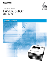 Canon Laser Shot LBP-1310 User Manual