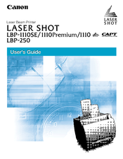Canon Laser Shot LBP-1110 User Manual