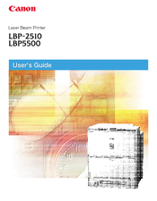 Canon LBP-2510 User Manual