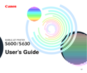 Canon S630 User Manual