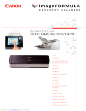 Canon IMAGE FORMULA DR-3010C Brochure & Specs