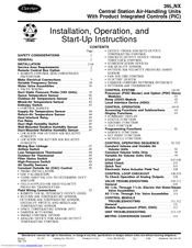 Carrier 39L Series Installation, Operation, And Start-Up Instructions