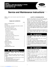 Carrier 58MEC Service And Maintenance Instructions