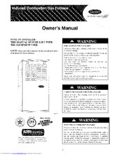 Carrier A10247 Owner's Manual