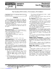 TOTALINE TOTALINE Gold P274-0200-C Owner's Manual