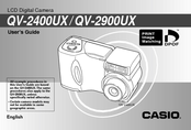 Casio QV-2900UX User Manual