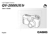 Casio QV-2000UX/Ir User Manual