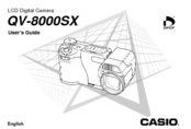 Casio QV-8000SX User Manual