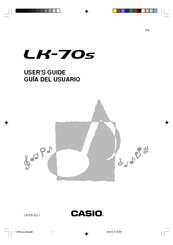 Casio LK-70S User Manual