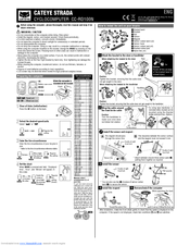 Cateye STRADA CC-RD100N User Manual