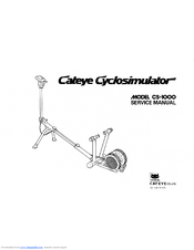 Cateye Cyclosimulator CS-1000 Service Manual
