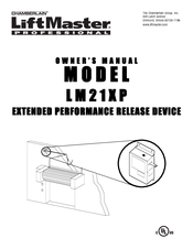 Chamberlain LiftMaster LM21XP Owner's Manual