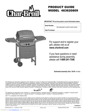 Char-Broil 463620809 Product Manual
