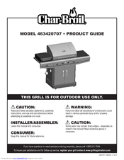 Char-Broil 463420707 Product Manual