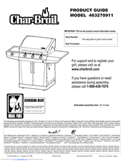 Char-Broil 463270911 Product Manual
